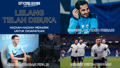 Hitung Mundur Lelang Cityzens Giving for Recovery