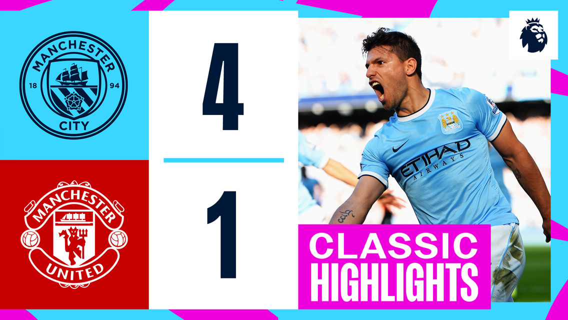City 4-1 Manchester United: resumen clásico