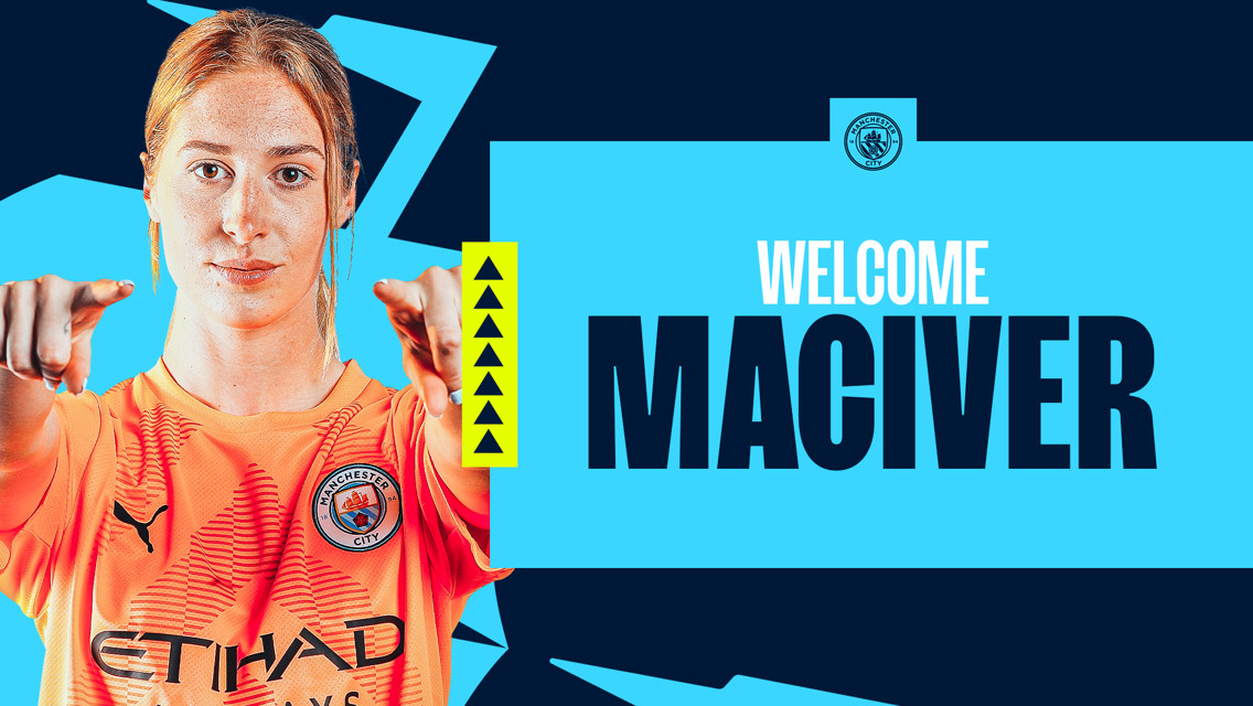 Sandy MacIver Bergabung Dengan City