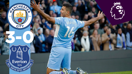 City 3-0 Everton: resumen breve