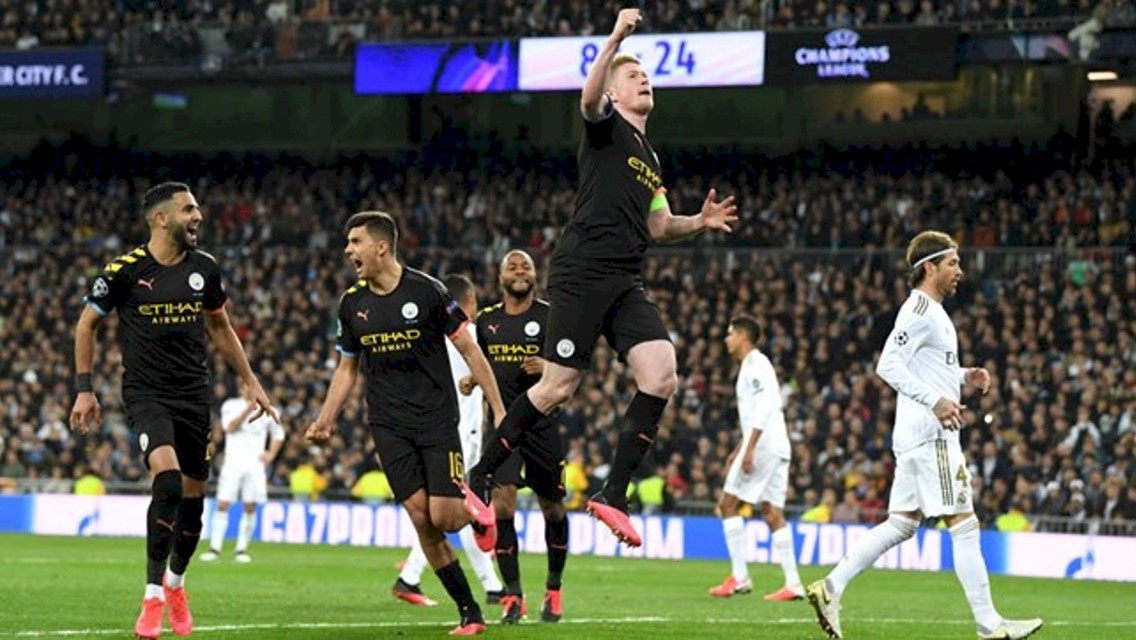 Em 5 minutos, City vira o jogo sobre o Real Madrid
