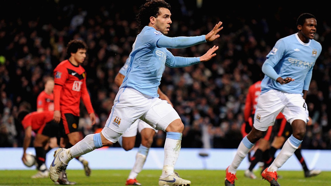 Classic highlights: City 2-1 United 2010