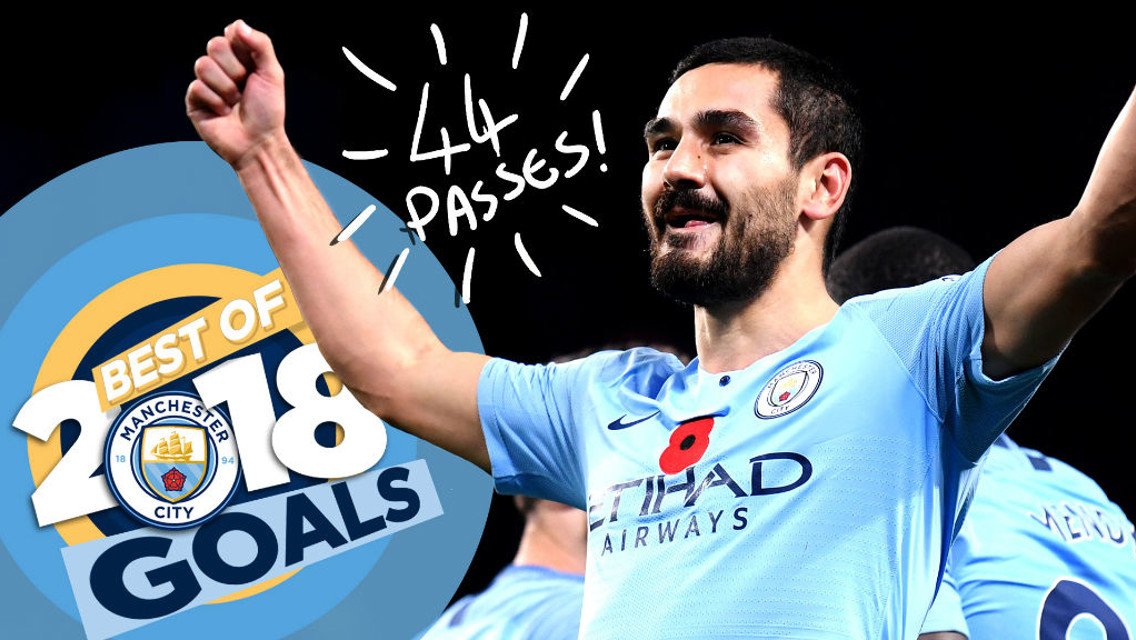 BEST OF 2018: Goals with Ilkay Gundogan!