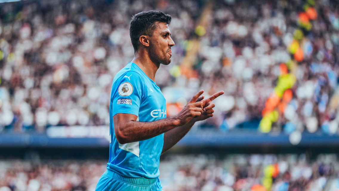 THREE IN A ROW: A man in form!