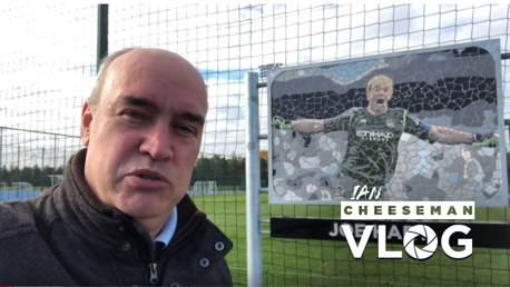 City 5-0 Burnley: Ian Cheeseman vlog