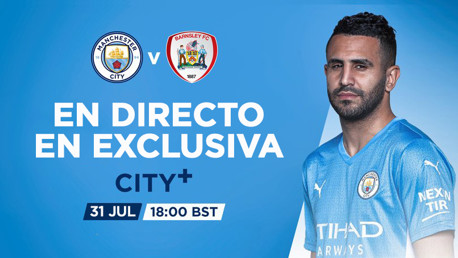 City-Barnsley: segundo amistoso de la pretemporada