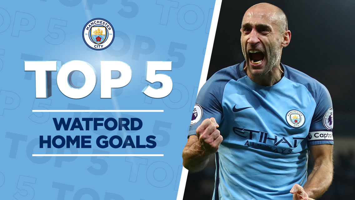 City v Watford: Top five goals