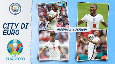 Gol Sterling Membantu Inggris ke Perempat Final Euro 2020
