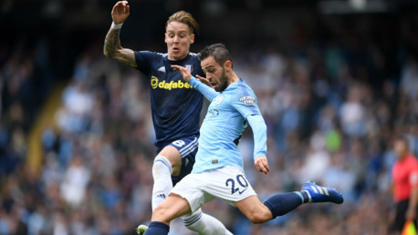 SILVA SHINES: Bernardo excelled again in a central role 