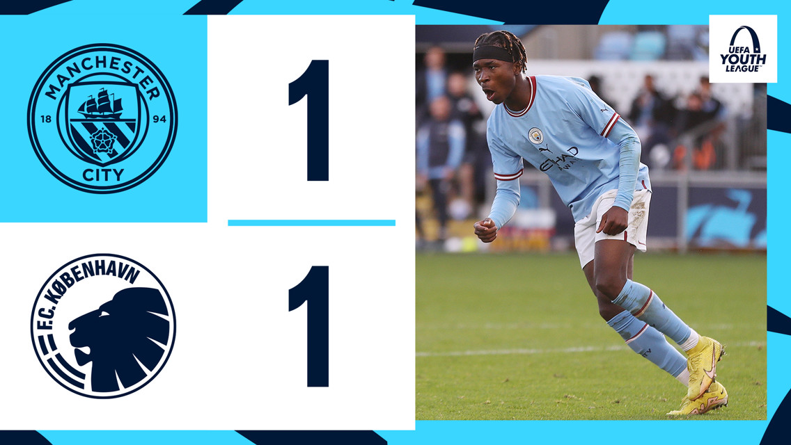 UEFA Youth League Highlights: City 1-1 FC Copenhagen