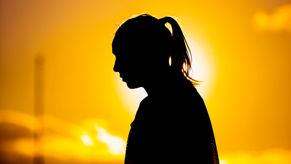 SUNSET: Stunning profile shot from our Club photographer