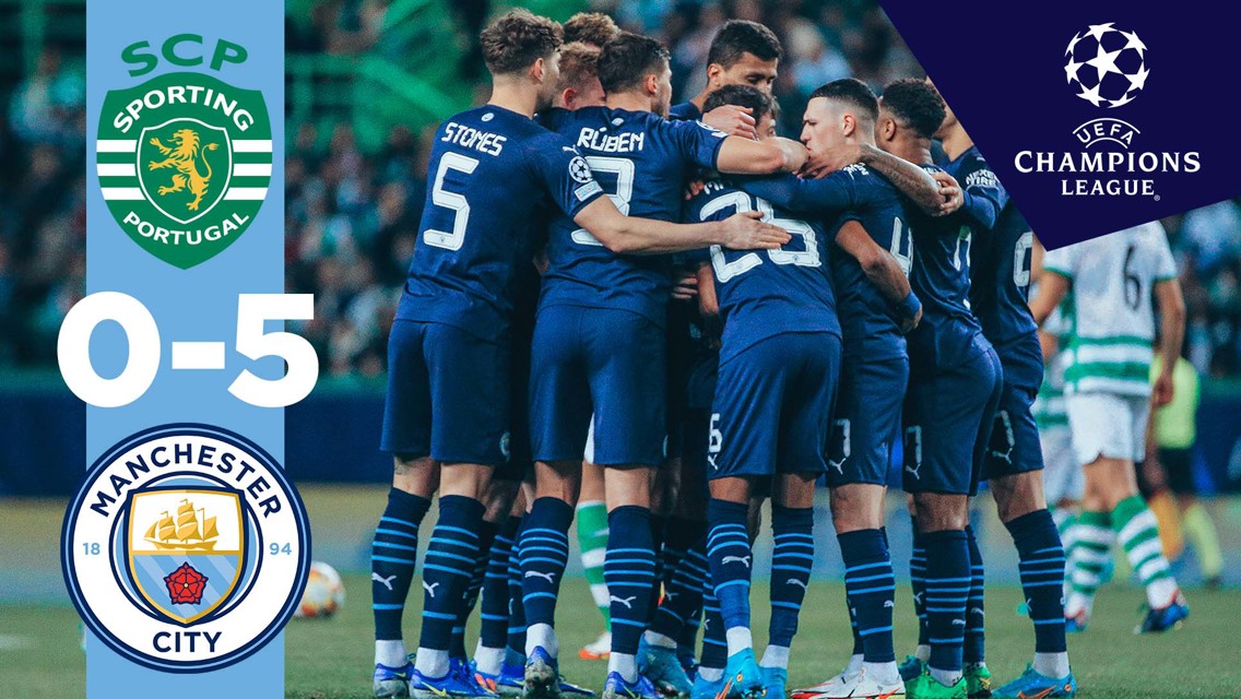 Sporting 0-5 City: resumen