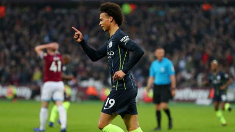 LETHAL LEROY: Our German wing wizard points the way after finding the target