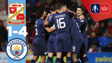 Swindon 1-4 City: resumen breve