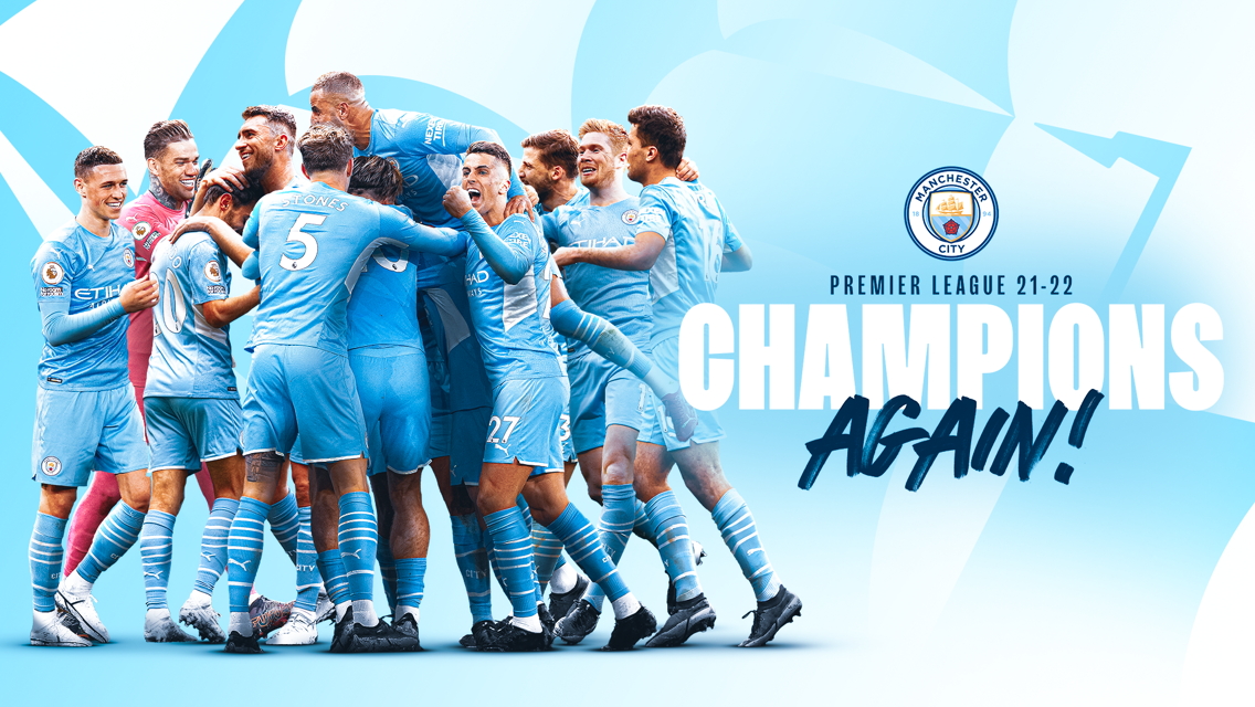 Manchester City crowned 2021/22 Premier League champions 