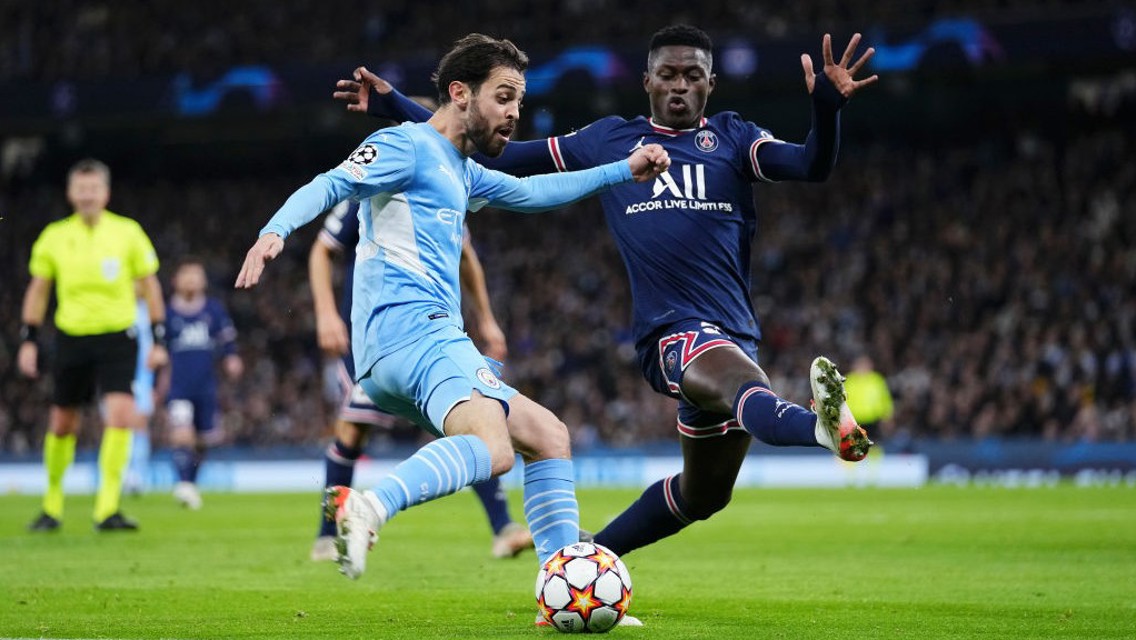 City 2-1 PSG: Watch all of Bernardo's 47 successful passes