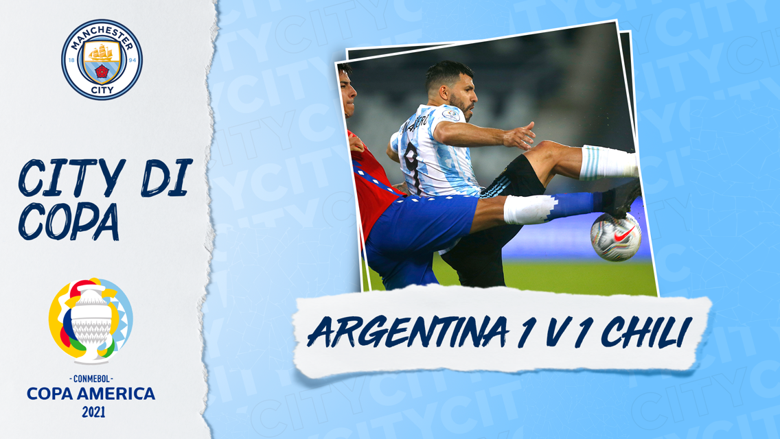Aguero Turun Sebagai pengganti saat Argentina Ditahan Imbang di Laga Copa America