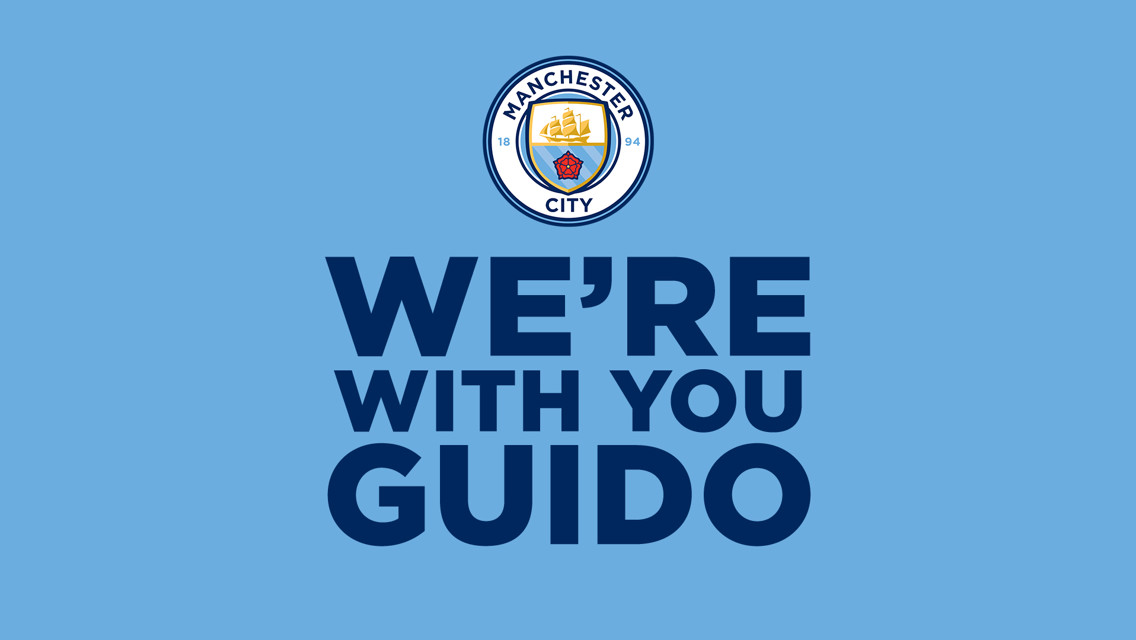 Manchester City players send messages of support to Guido De Pauw 