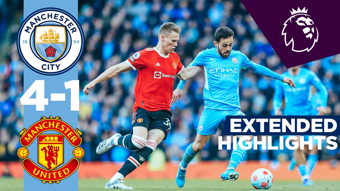 City 4-1 United: Extended highlights 
