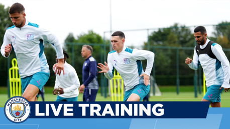 UEFA Champions League: entrenamiento en directo