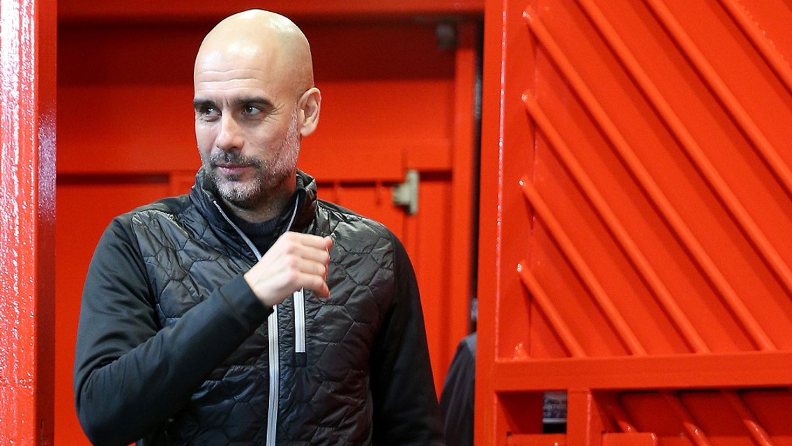 BOSS: Pep enjoyed the trip across the city....