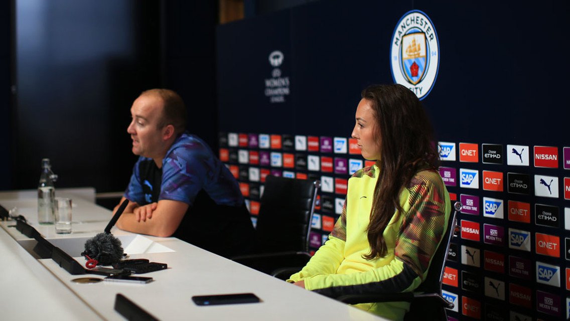 FOCUSED: Caroline Weir says City are hungry for European success.