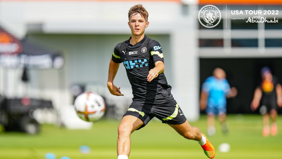 Who are the teenagers on City's US Tour?