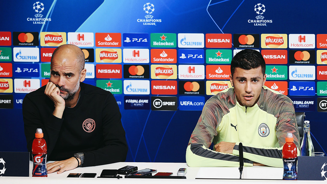 Pep anima a la afición y Rodrigo elogia a Ferna
