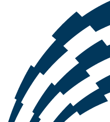 A series of abstract dark blue diagonal stripes set against a transparent or white background.