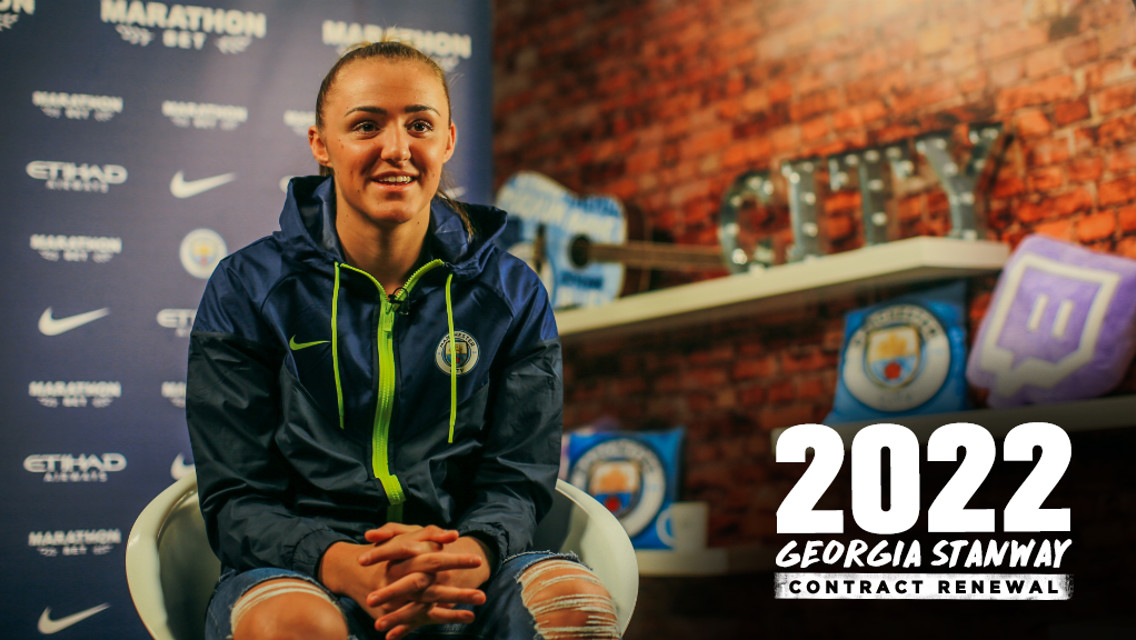 SUPER STANWAY: City are delighted to announce Georgia Stanway has signed a new contract.