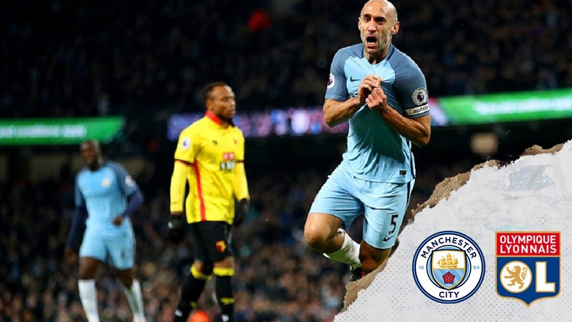 Zabaleta: City will be wary of 'dangerous' Lyon