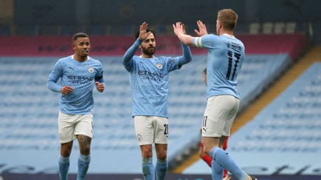 32 goles Citizens para Bernardo Silva