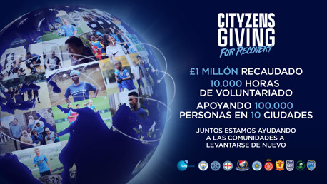 El CFG celebra el gran éxito de Cityzens Giving For Recovery