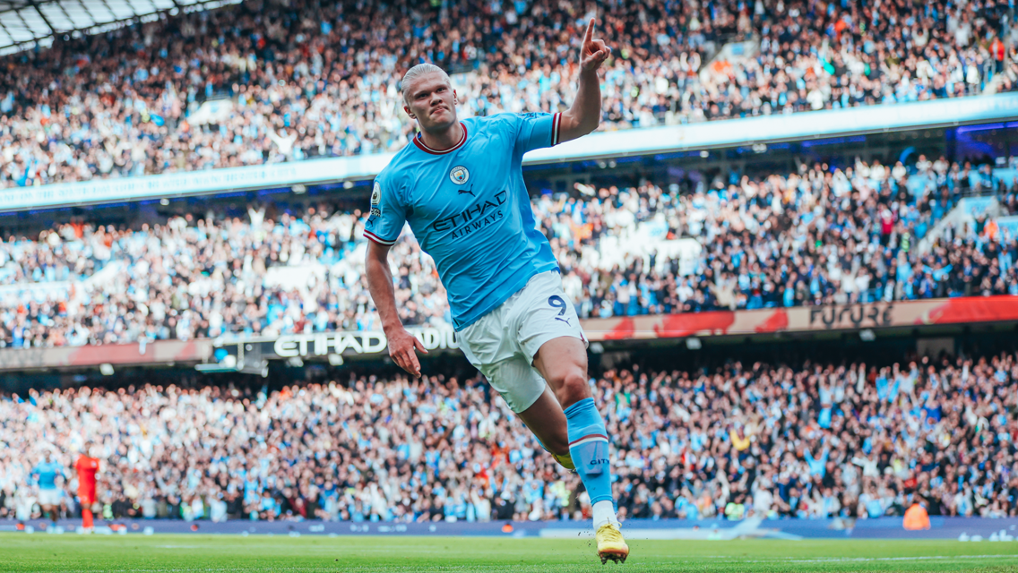 DEJA VU: Haaland celebrating again - we've seen that before!