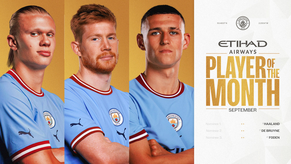 Etihad Player of the Month: September vote now open!