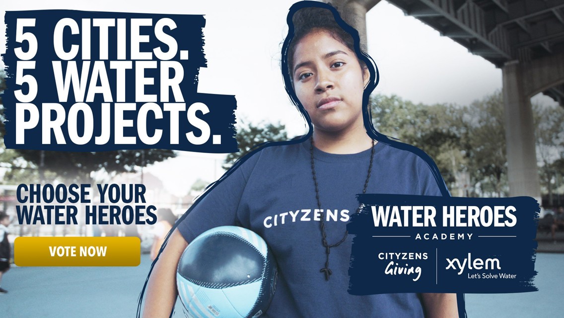 Vota por tus héroes Xylem del agua