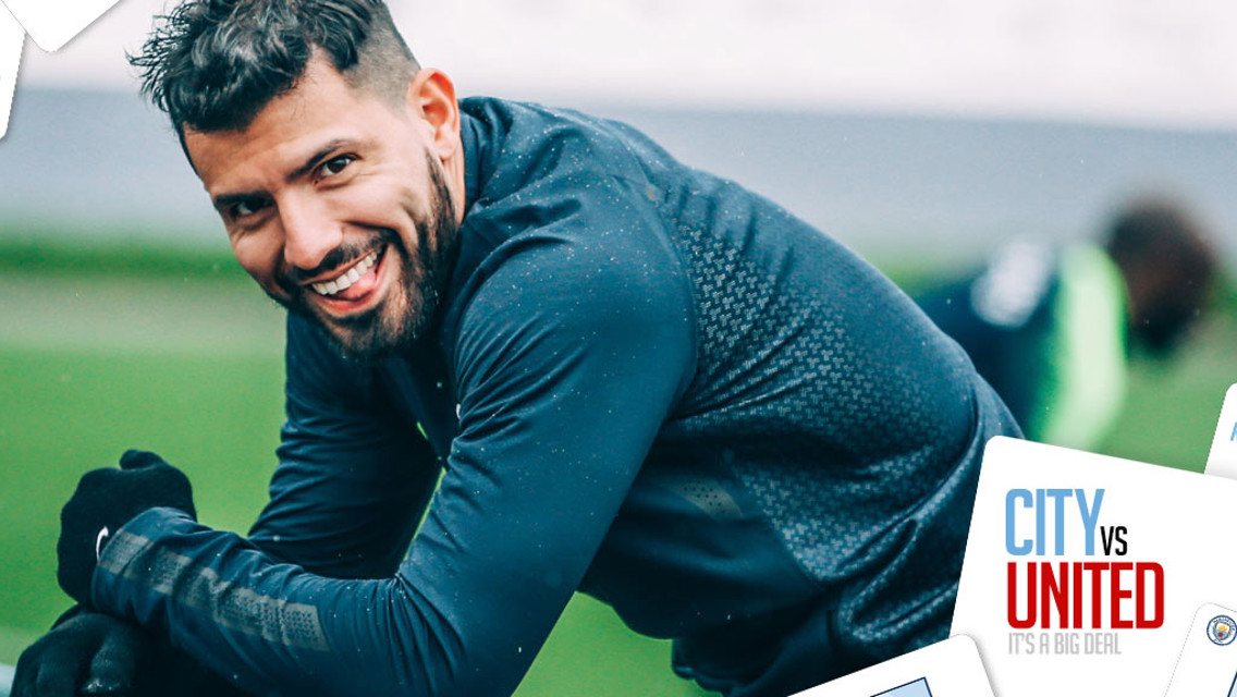 DERBY FOCUS: City strike ace Sergio Aguero