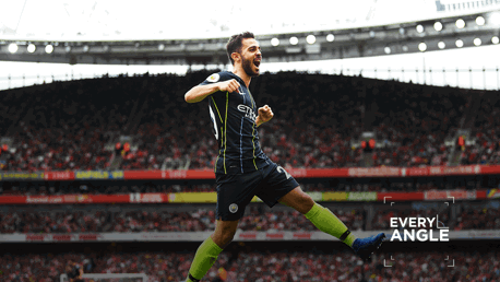 Bernardo Silva v Arsenal: Every Angle