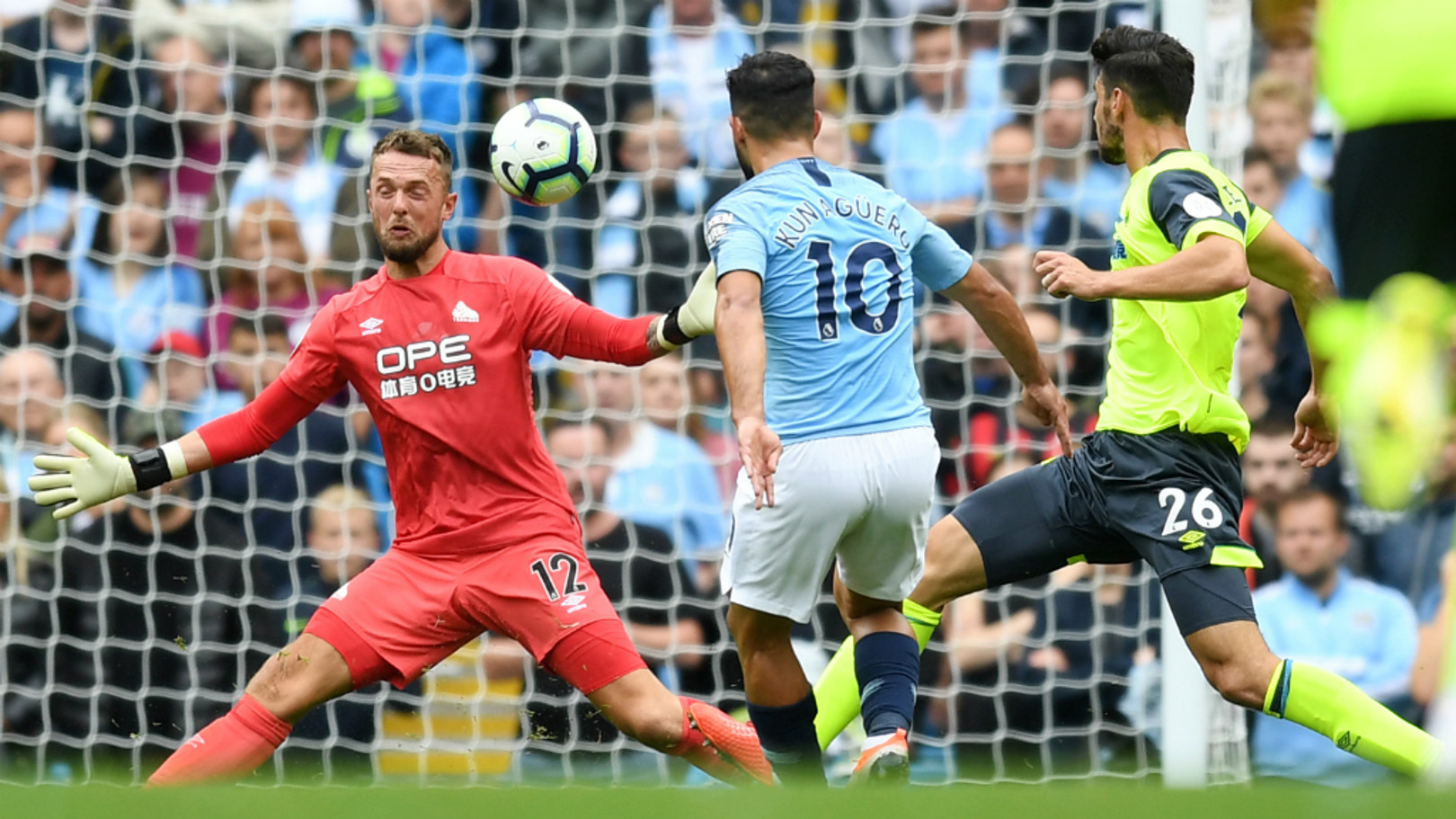 Aguero enters Premier League top ten