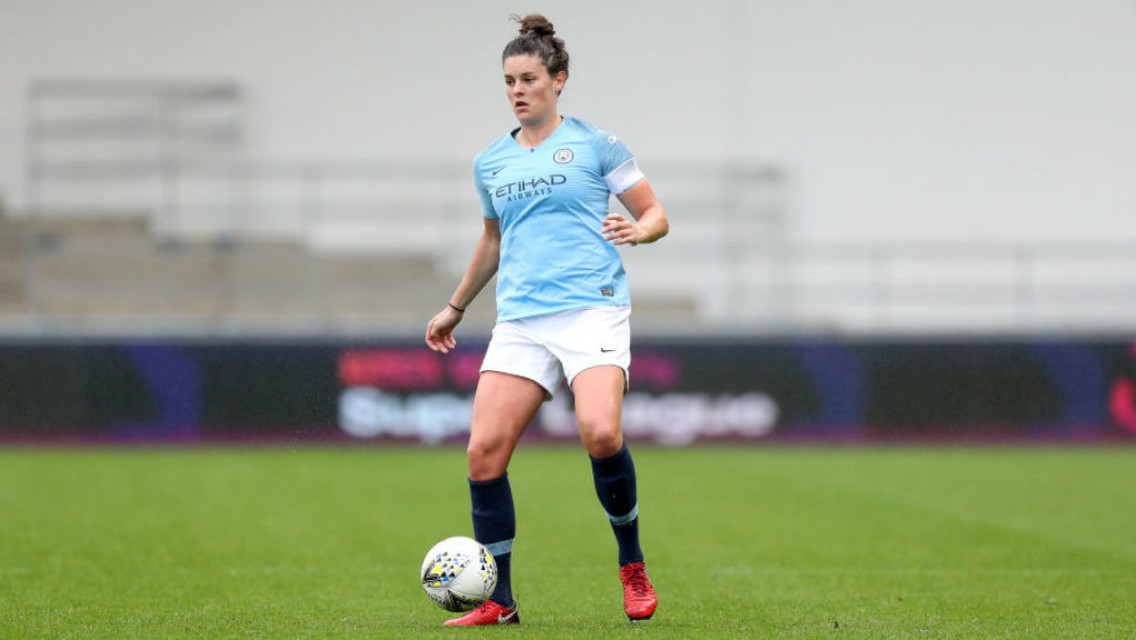 FIGHTING TALK: Jen Beattie sounded a salute to Manchester City's never-say-die spirit after our dramatic league win over Liverpool