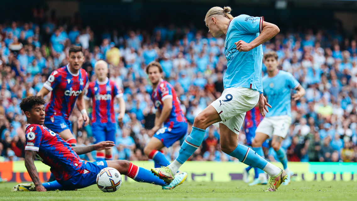 WOW: Haaland taps City ahead - what a comeback!