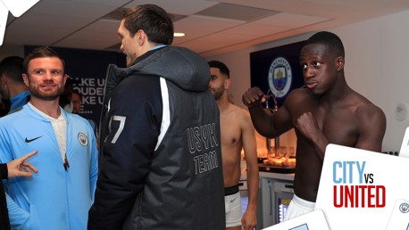 Champ meets Champs: Exclusive dressing room access