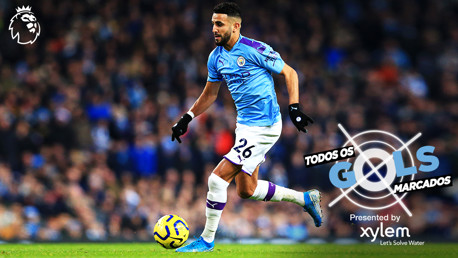 Todos os gols marcados pelo Mahrez