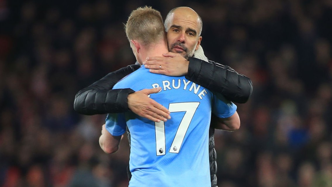 “De Bruyne es el mejor del mundo”