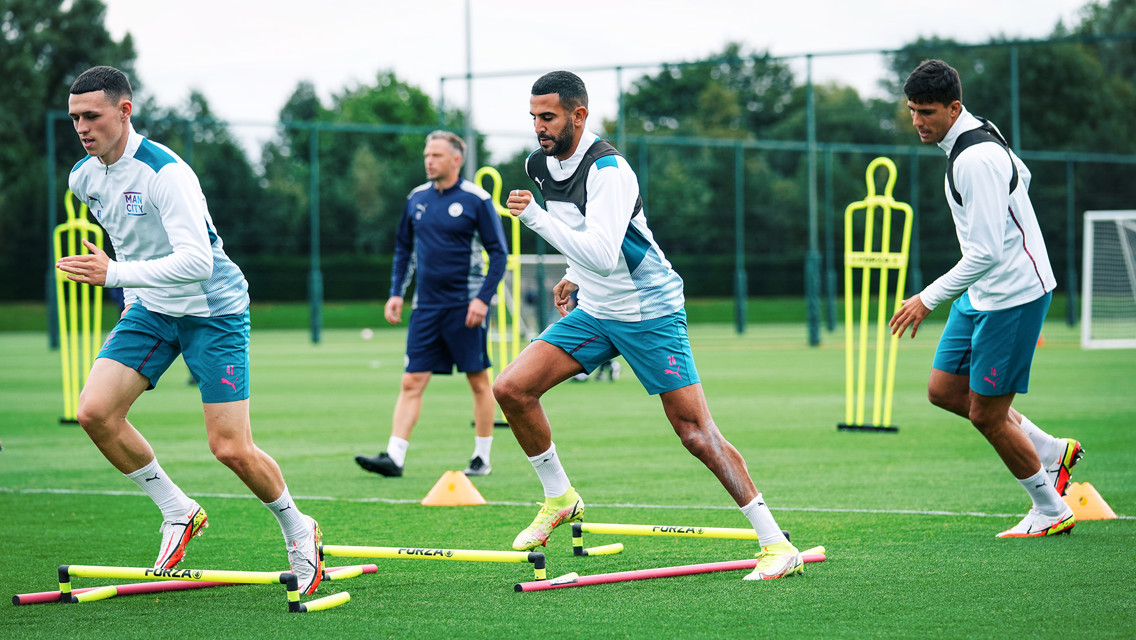 City train ahead of Sporting clash