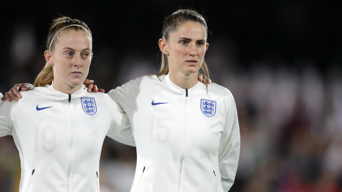 LIONESSES: Keira Walsh and Abbie McManus