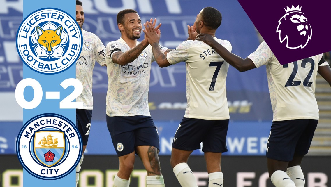Leicester 0-2 City:  Melhores Momentos