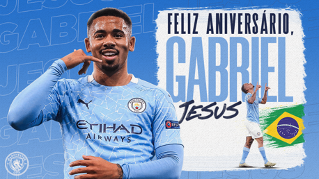 Feliz aniversário, Gabriel Jesus!