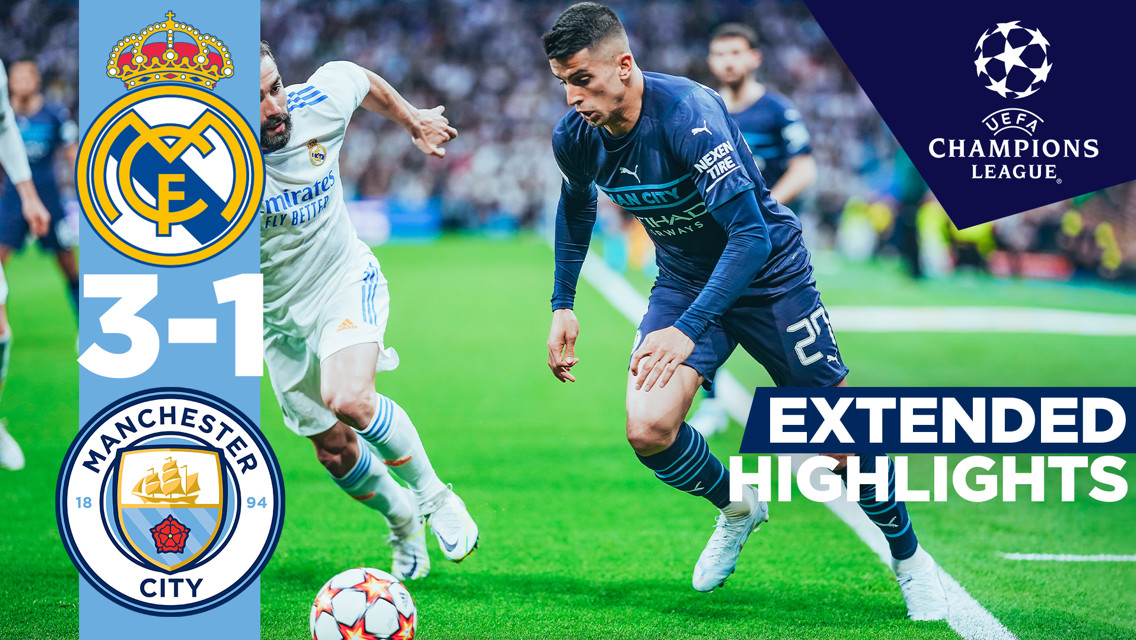 ملخص مطول | ريال مدريد 3-1 السيتي