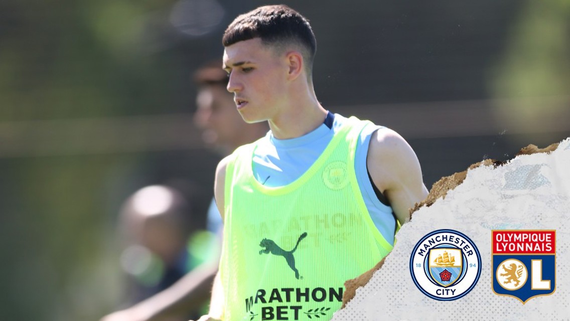 Aksi Foden Saat City Bersiap Hadapi Lyon